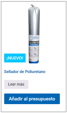 sellador de poliuretano salchicha para grandes metrajes